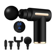 Load image into Gallery viewer, USB Mini Massage Gun Fascia Machine Muscle Relaxation Vibrating Gun Rod Massage Fitness Equipment Neck Grab Fascia Gun
