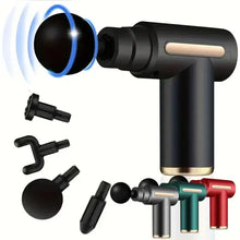 Load image into Gallery viewer, USB Mini Massage Gun Fascia Machine Muscle Relaxation Vibrating Gun Rod Massage Fitness Equipment Neck Grab Fascia Gun
